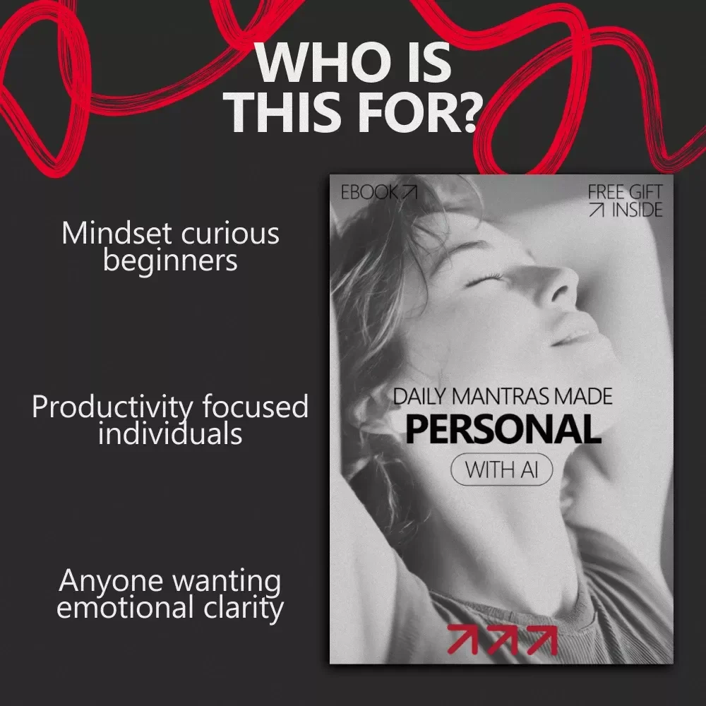 Daily Mantras Made Personal With AI | Ebook Guide | AI Tool for Creating Personalized Daily Mantras | Mindset, Affirmations, Self Growth Download