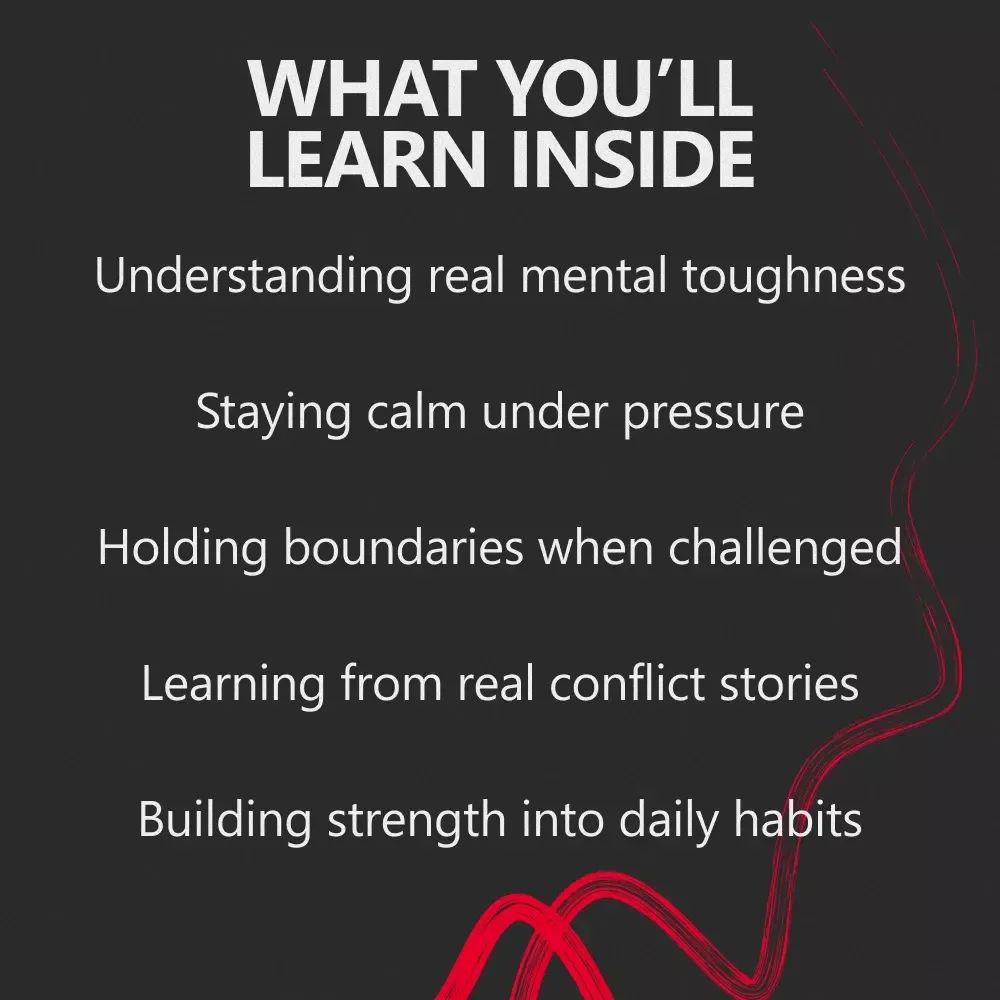 Stand Strong When It Counts – A Practical Guide on how to be tough in difficult situations, Build Mental Strength, Set Boundaries & Stay Resilient Under Pressure (Digital eBook)