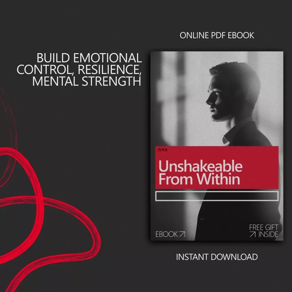 Unshakeable From Within – How to Be Mentally Strong eBook | Inner Strength, Emotional Control & Resilience Guide