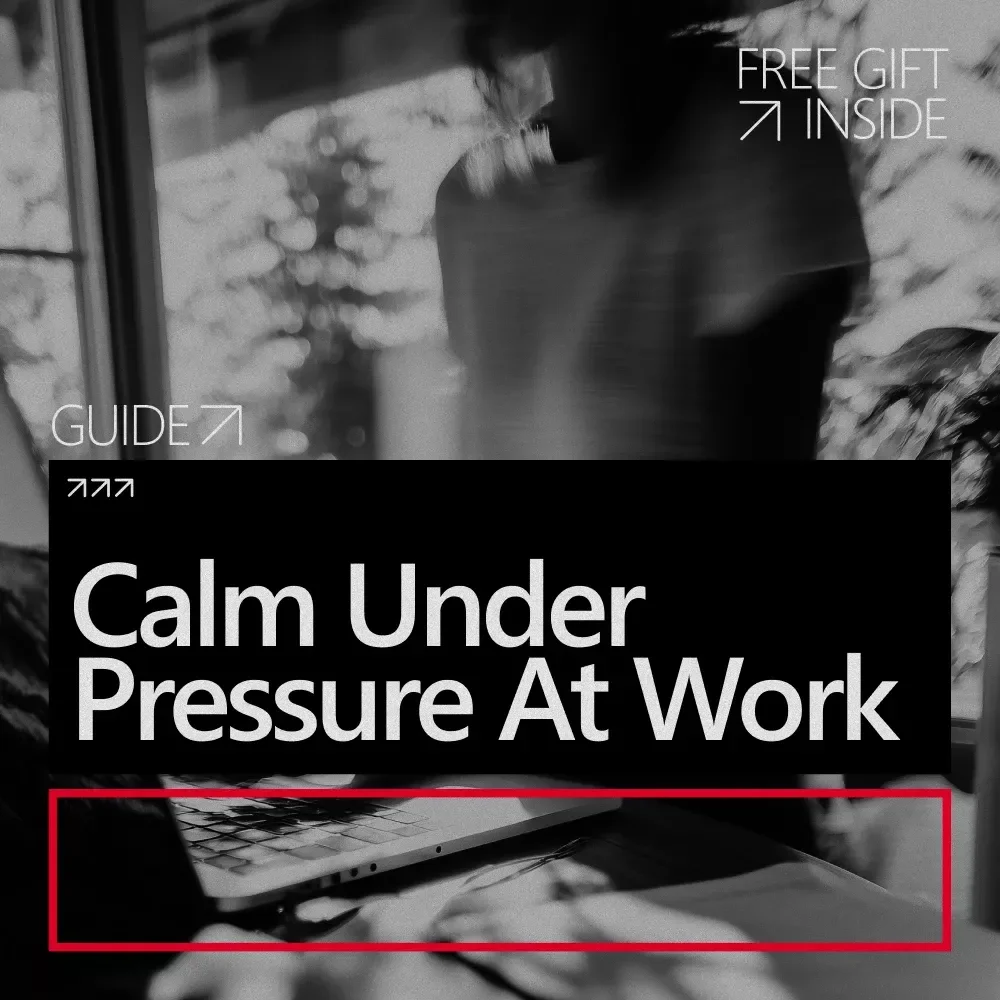 Calm Under Pressure at Work: Stress Resilience Techniques for Work Guide, Daily Micro-Resets, Emotional Regulation, and AI Prompt Examples