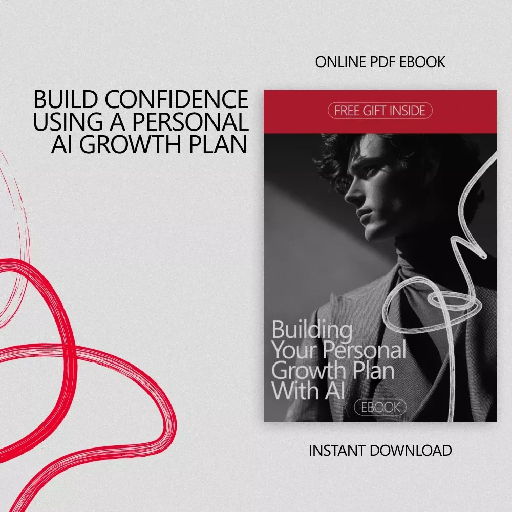 Building Your Personal Growth Plan with AI – Ebook for Confidence Growth Plan with AI Assistance, Self-Development Guide, Digital Download