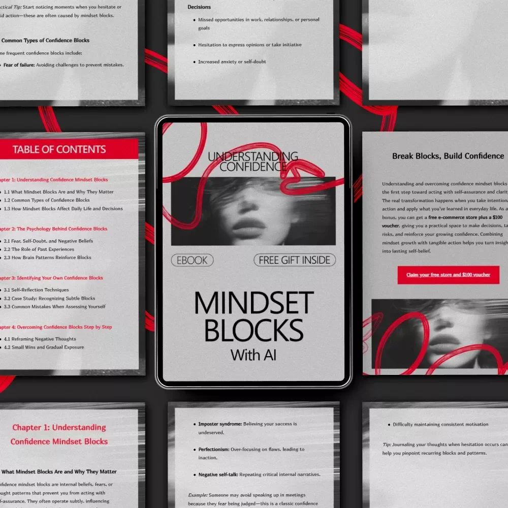 Understanding Confidence Mindset Blocks with AI - Unlock Your Full Potential with This Powerful Guide