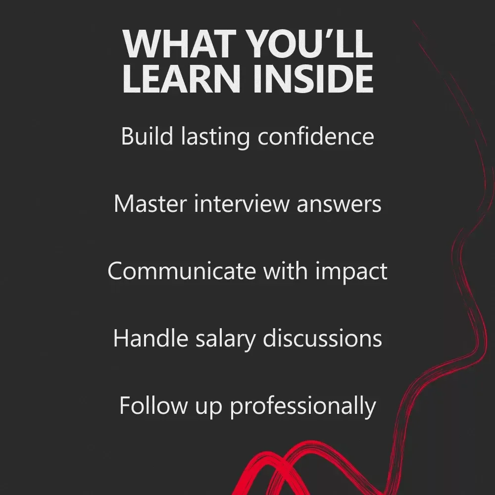 Your Confident Job Interview Playbook – Ultimate Guide on How to Be Confident in a Job Interview, Ace Interviews, Build Confidence, Answer Questions, and Land Your Dream Job
