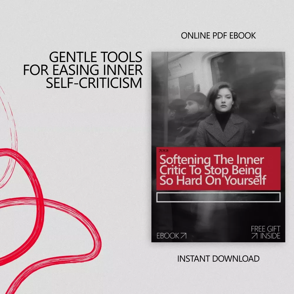 Softening the Inner Critic to Stop Being So Hard on Yourself | Ebook Guide for Self-Kindness, Emotional Healing & How to Stop Being So Hard on Yourself