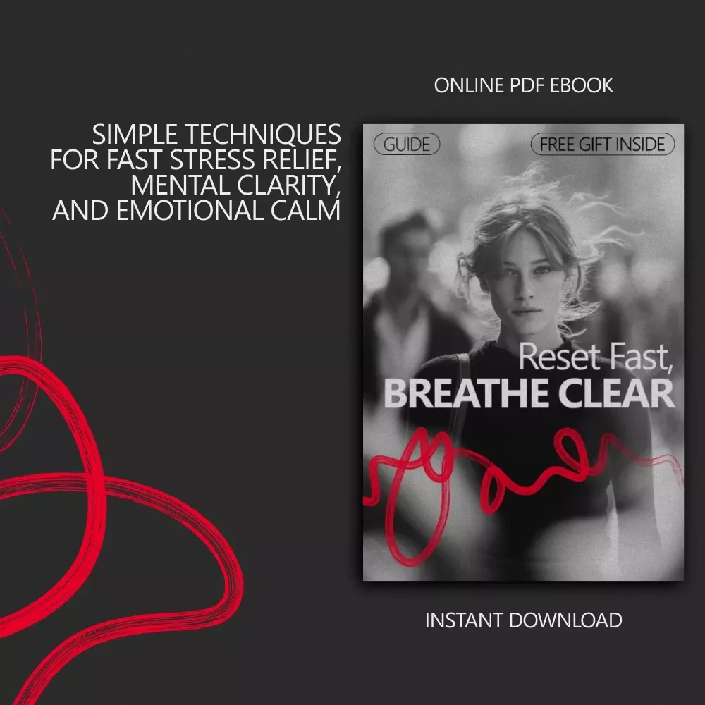 Reset Fast, Breathe Clear – A Practical Guide to Quick Stress Reset Methods for Instant Calm, Focus & Emotional Balance