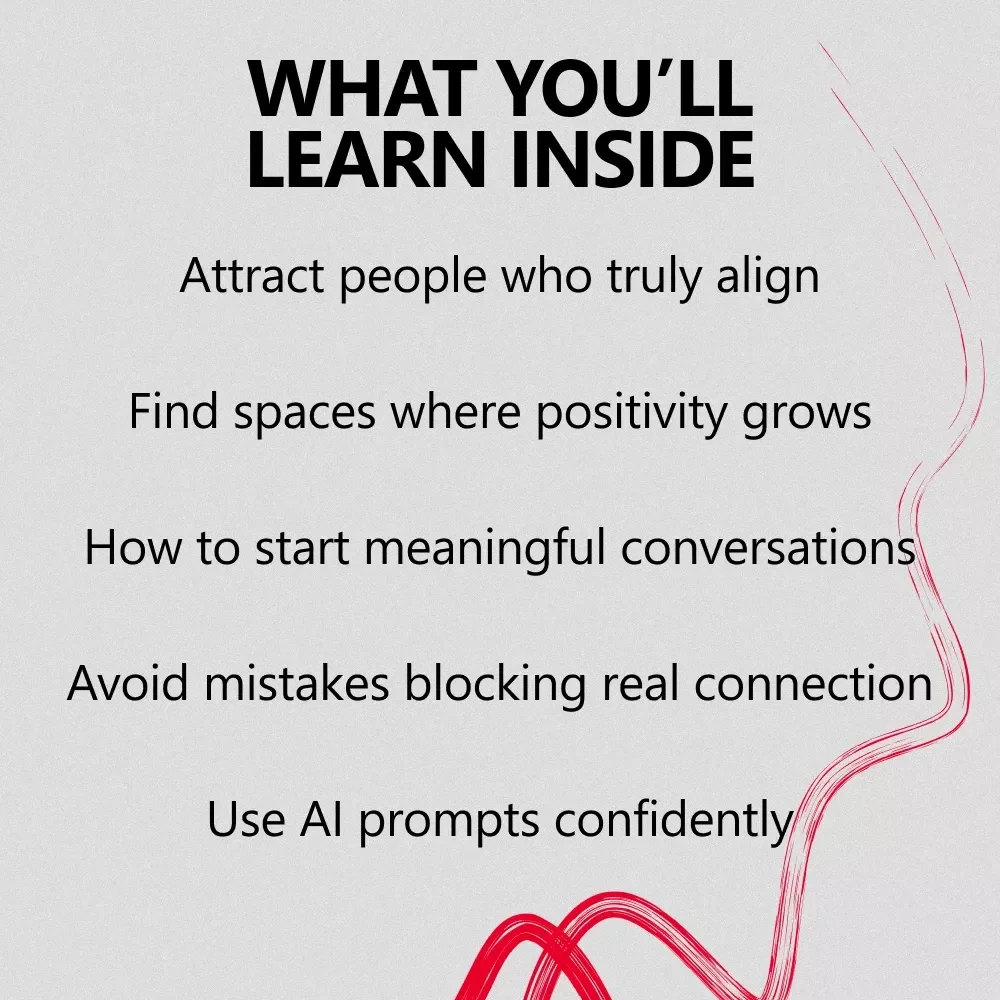 Find Your People, Grow Together – Ebook Guide on where to meet like minded positive people, Build Meaningful Connections & Supportive Communities
