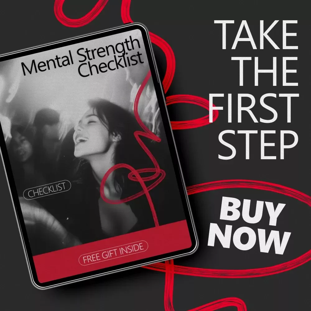 Mental Strength Checklist – Signs of Mental Strength Guide for Resilience, Focus, Emotional Control & Confident Decision-Making | Printable & Digital Download