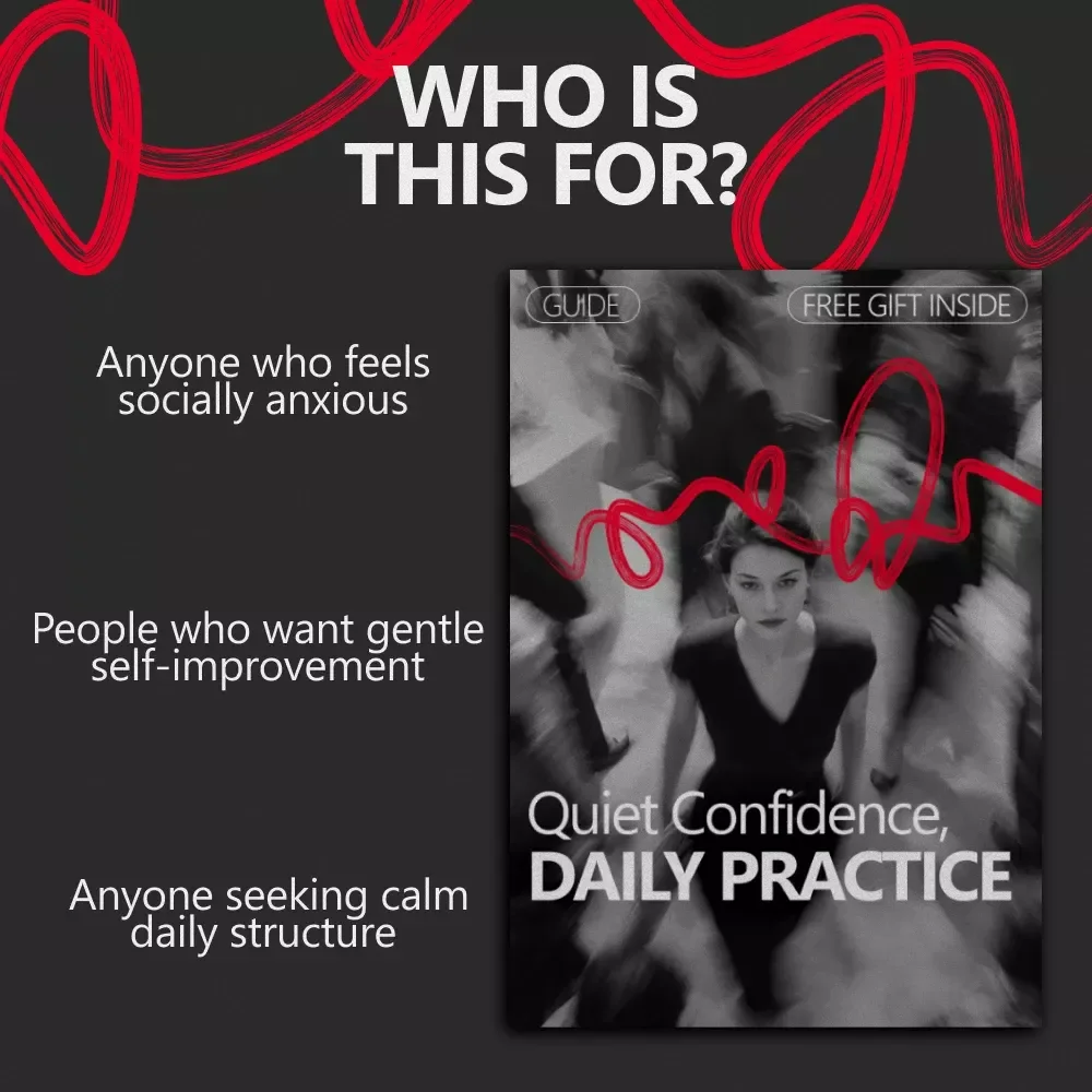 Quiet Confidence, Daily Practice – A Gentle Routine for Overcoming Social Anxiety | Digital Guide for Daily Calm & Self-Assurance