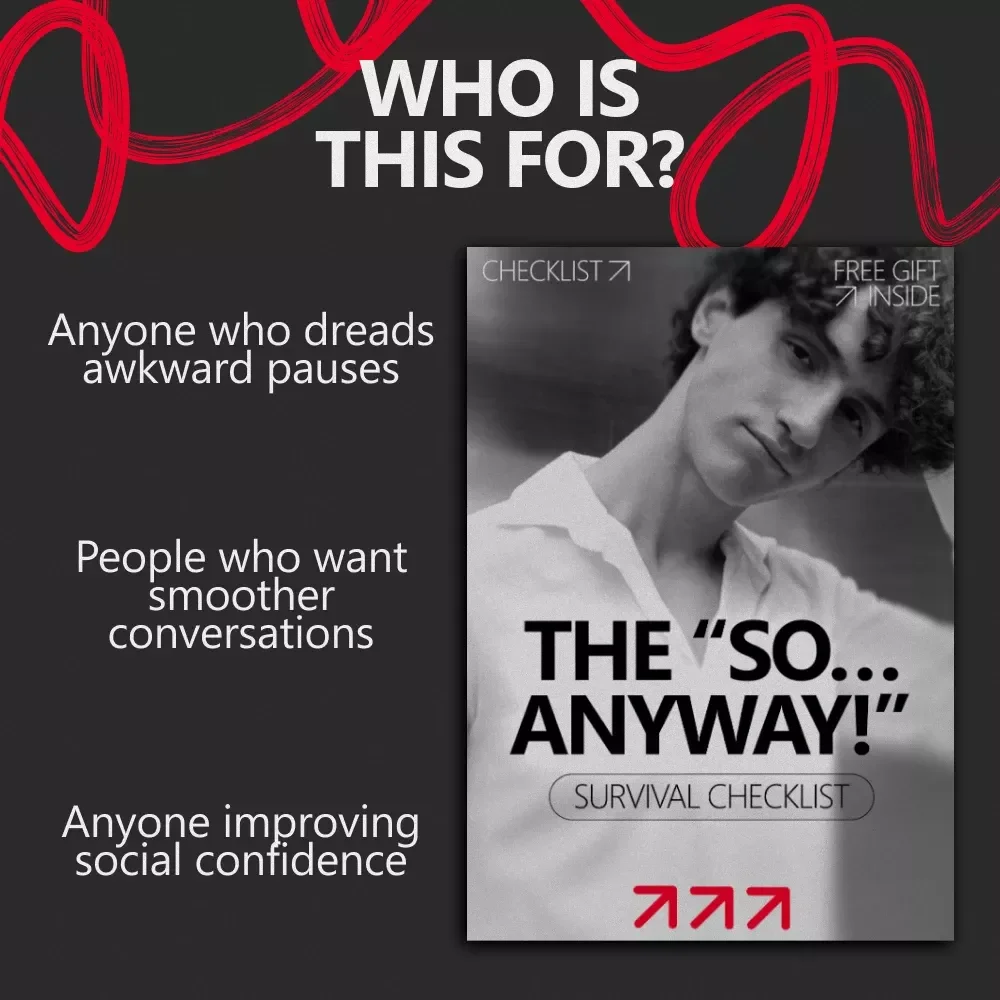The “So… Anyway!” Survival Checklist – A Quick, Confident Guide on How to Recover from an Awkward Silence in Any Conversation