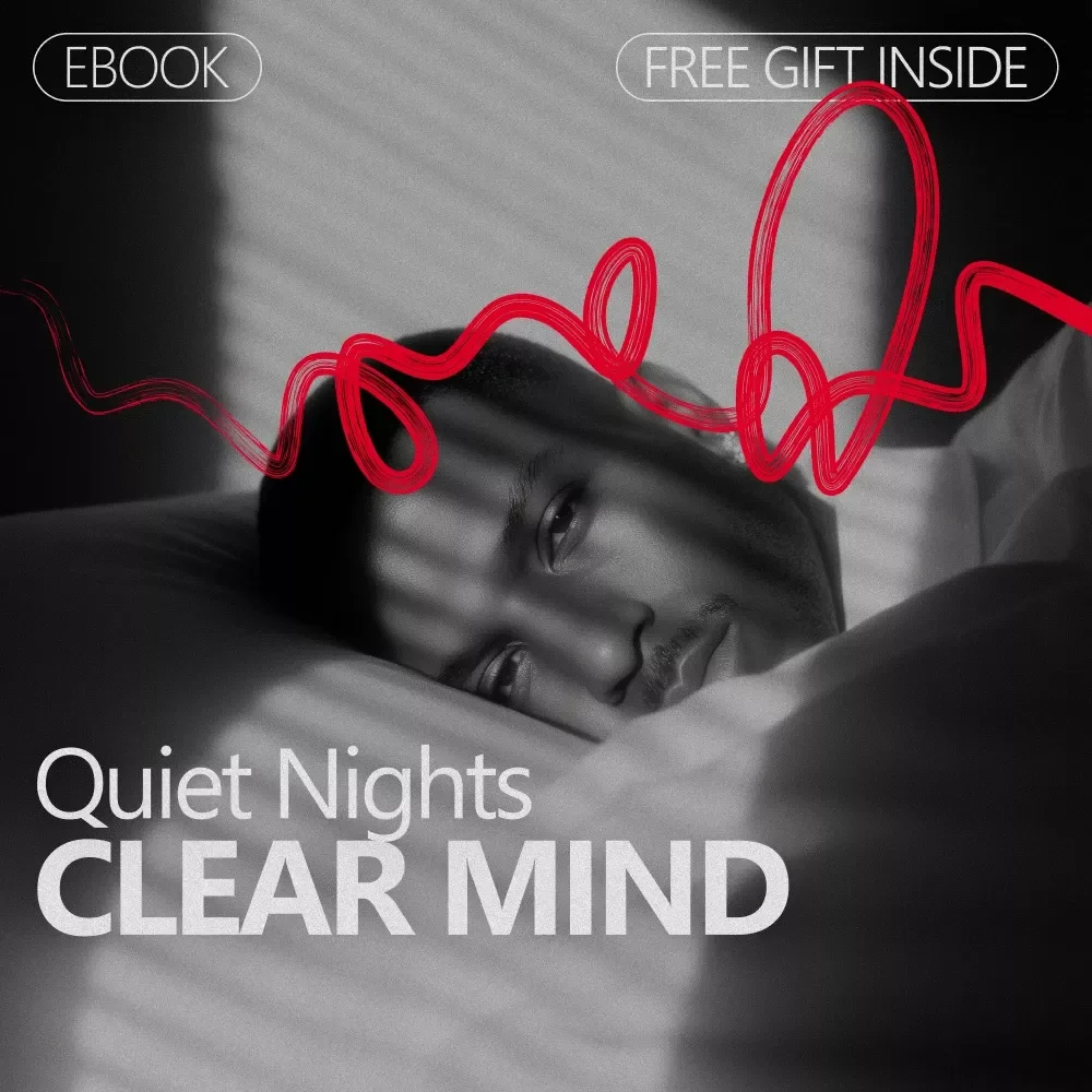 Quiet Nights, Clear Mind: A Bedtime Routine to Stop Overthinking eBook for Calming Your Mind, Reducing Nighttime Anxiety, and Achieving Restful Sleep