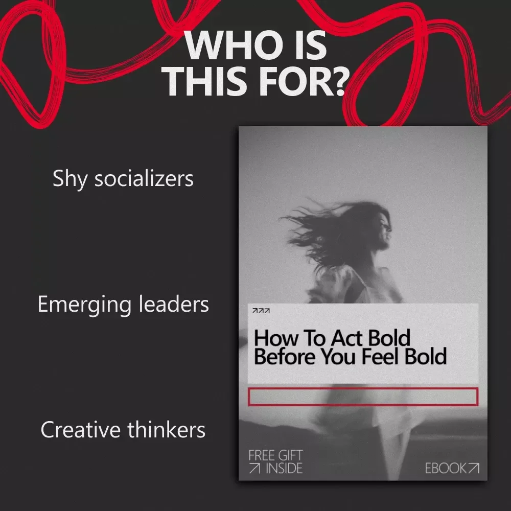 How to Act Bold Before You Feel Bold | Ebook Guide for Acting Confident Before Feeling Confident | Confidence Building Digital Download