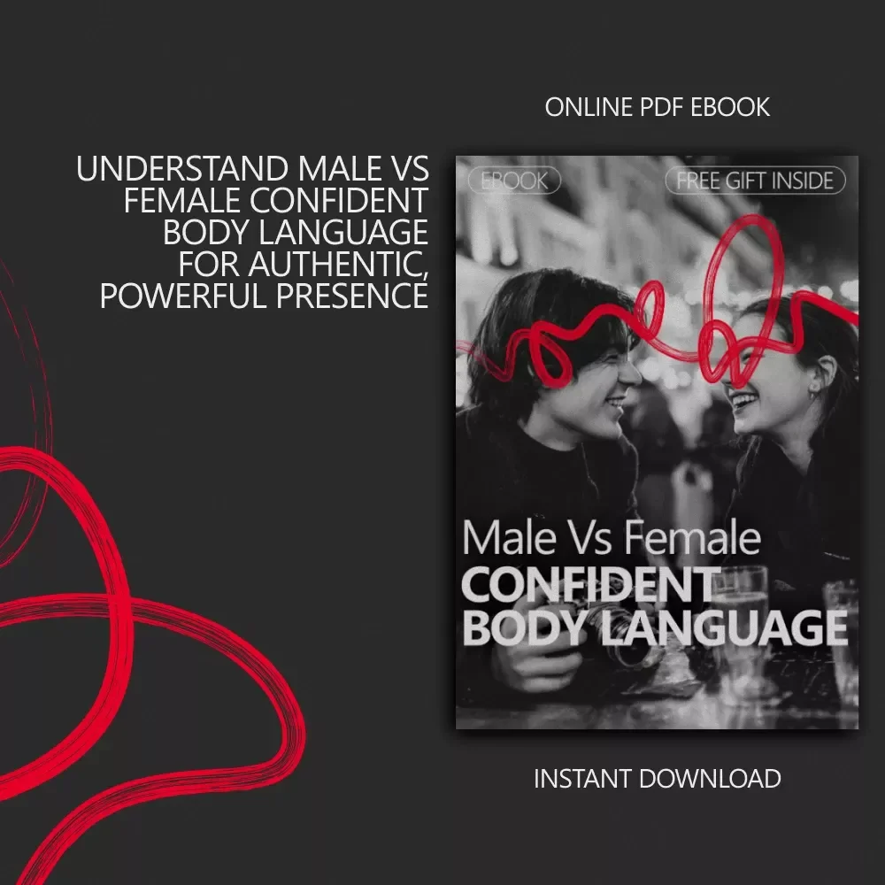 Male vs Female Confident Body Language | Powerful Confidence Guide Ebook for Communication, Presence & Nonverbal Skills