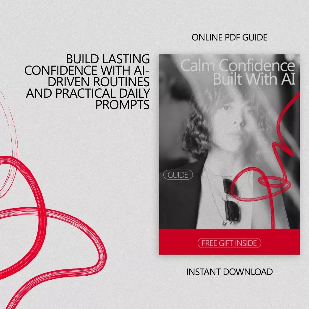 Calm Confidence, Built With AI - Transform Your Daily Confidence Routine with AI-Powered Prompts