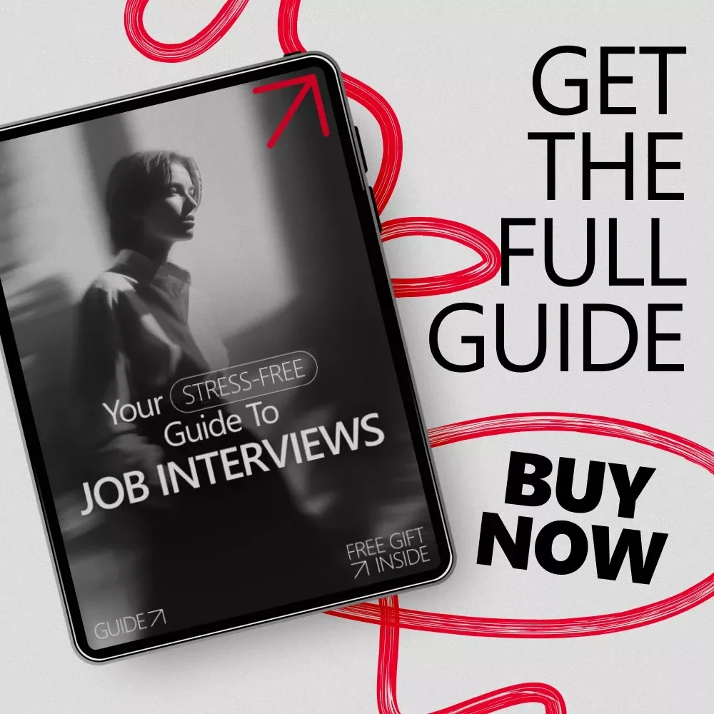 Your Stress-Free Guide to Job Interviews – Digital Guide with Practical Job Interview Anxiety Tips for Confidence, Calm & Career Success