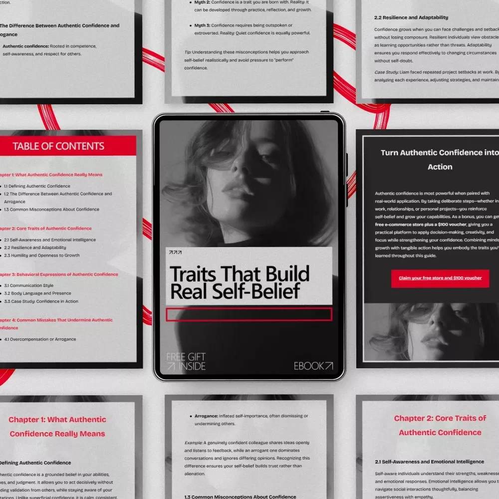 Traits That Build Real Self-Belief: Unlock Authentic Confidence with Proven Traits & Strategies eBook