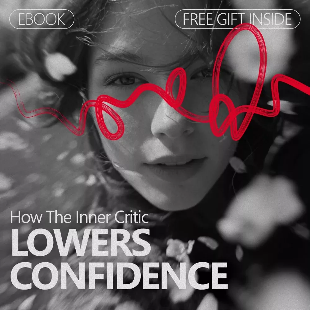 How the Inner Critic Lowers Confidence – Psychology-Based Ebook on how inner critic affects confidence, Self-Talk Awareness & Confidence Rebuilding Guide