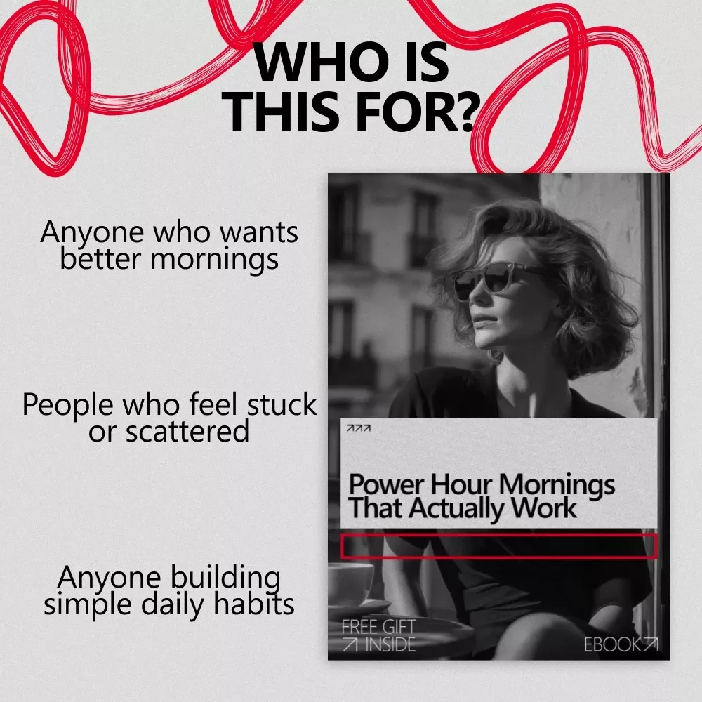Power Hour Mornings That Actually Work – A Practical eBook Guide on How to Create a Power Hour Morning Routine for Focus, Energy, and Daily Success