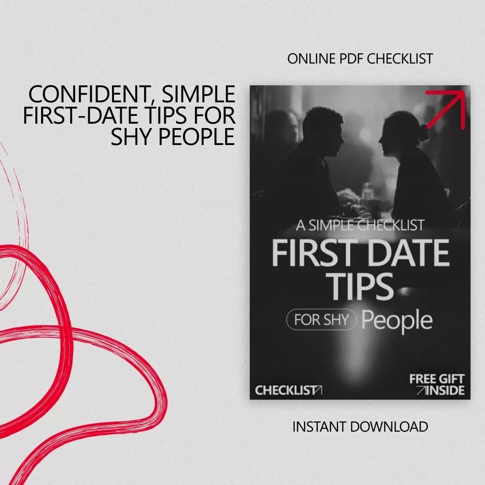 First Date Tips for Shy People: A Simple Checklist | Confidence-Boosting Dating Guide for Introverts