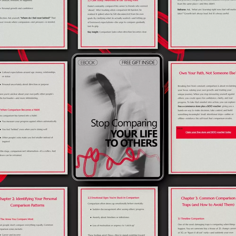 Stop Comparing Your Life to Others – A Practical Ebook Guide on How to Stop Comparing Your Life to Others, Build Self-Confidence, and Find Your Own Path