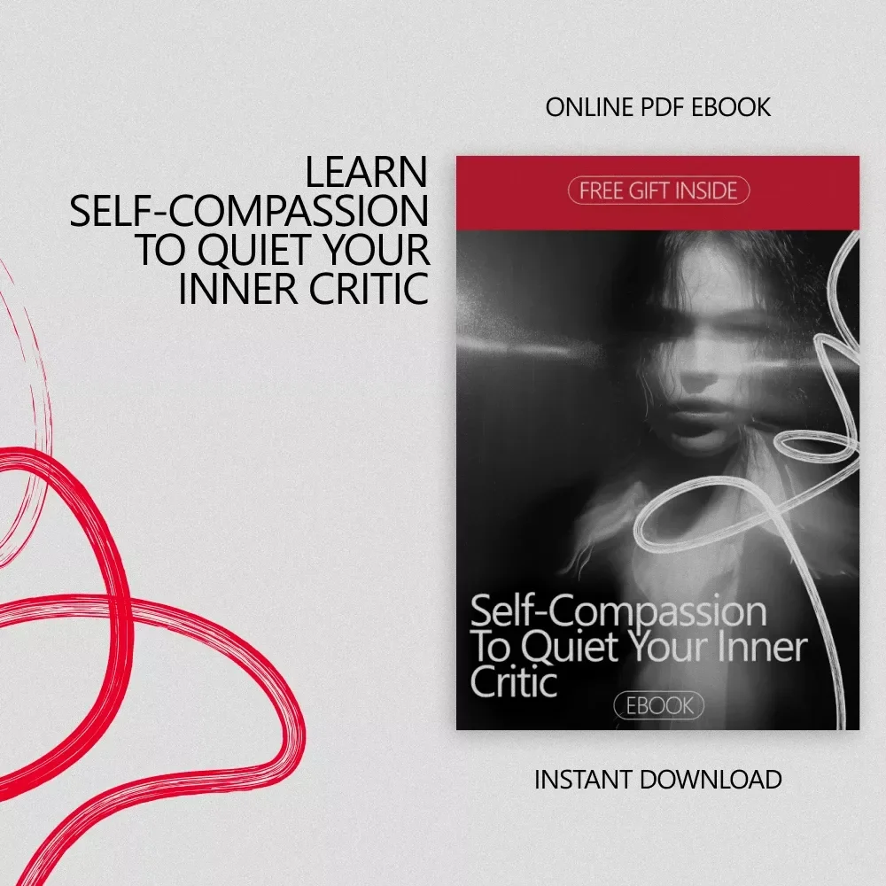 Self-Compassion to Quiet Your Inner Critic Ebook | Self compassion to quiet the inner critic Guide for Healing Self-Talk, Mindfulness & Emotional Growth