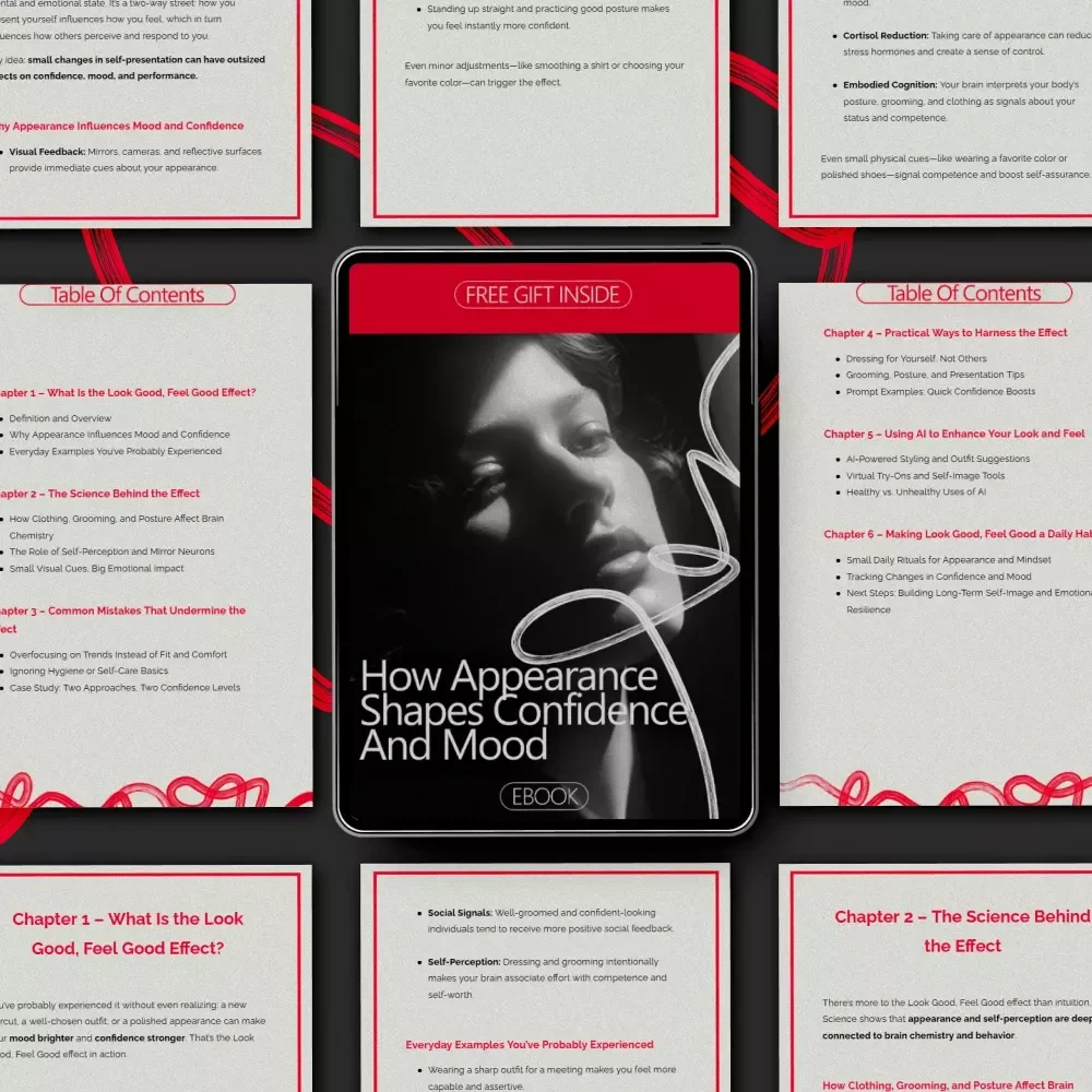 How Appearance Shapes Confidence and Mood – Look Good Feel Good Effect Explained | Digital eBook Guide for Self-Image, Confidence & Emotional Wellness