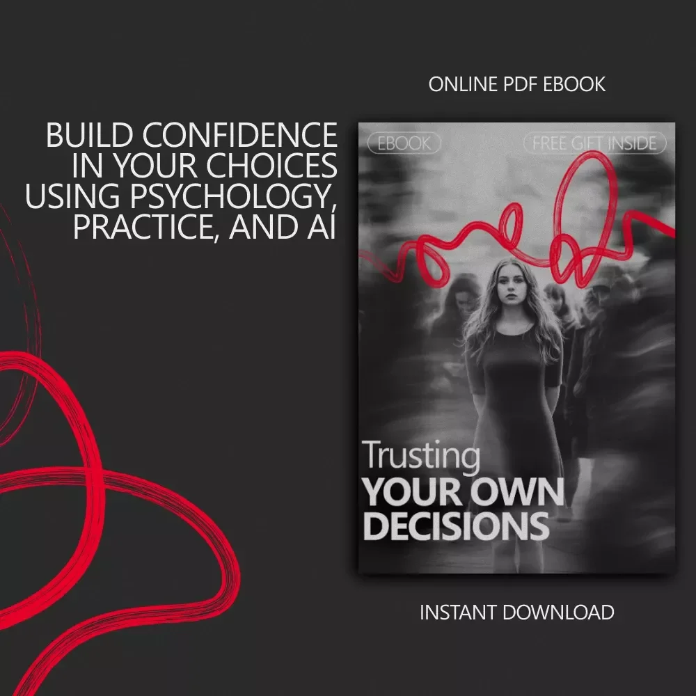 Trusting Your Own Decisions Ebook | How to Trust Your Own Decisions with Confidence, Clarity & Self-Belief