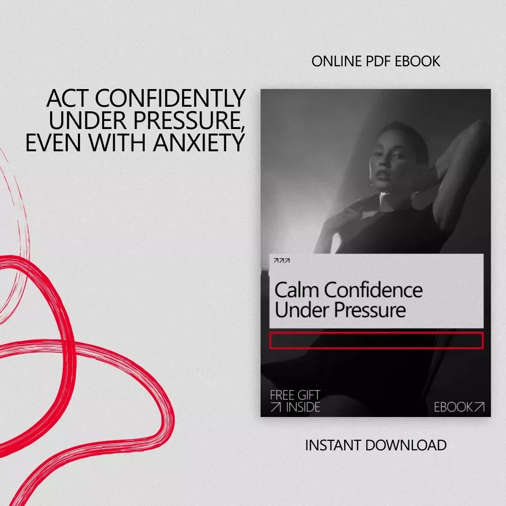 Calm Confidence Under Pressure: A Digital Guide to Overcome Anxiety and Build Lasting Confidence