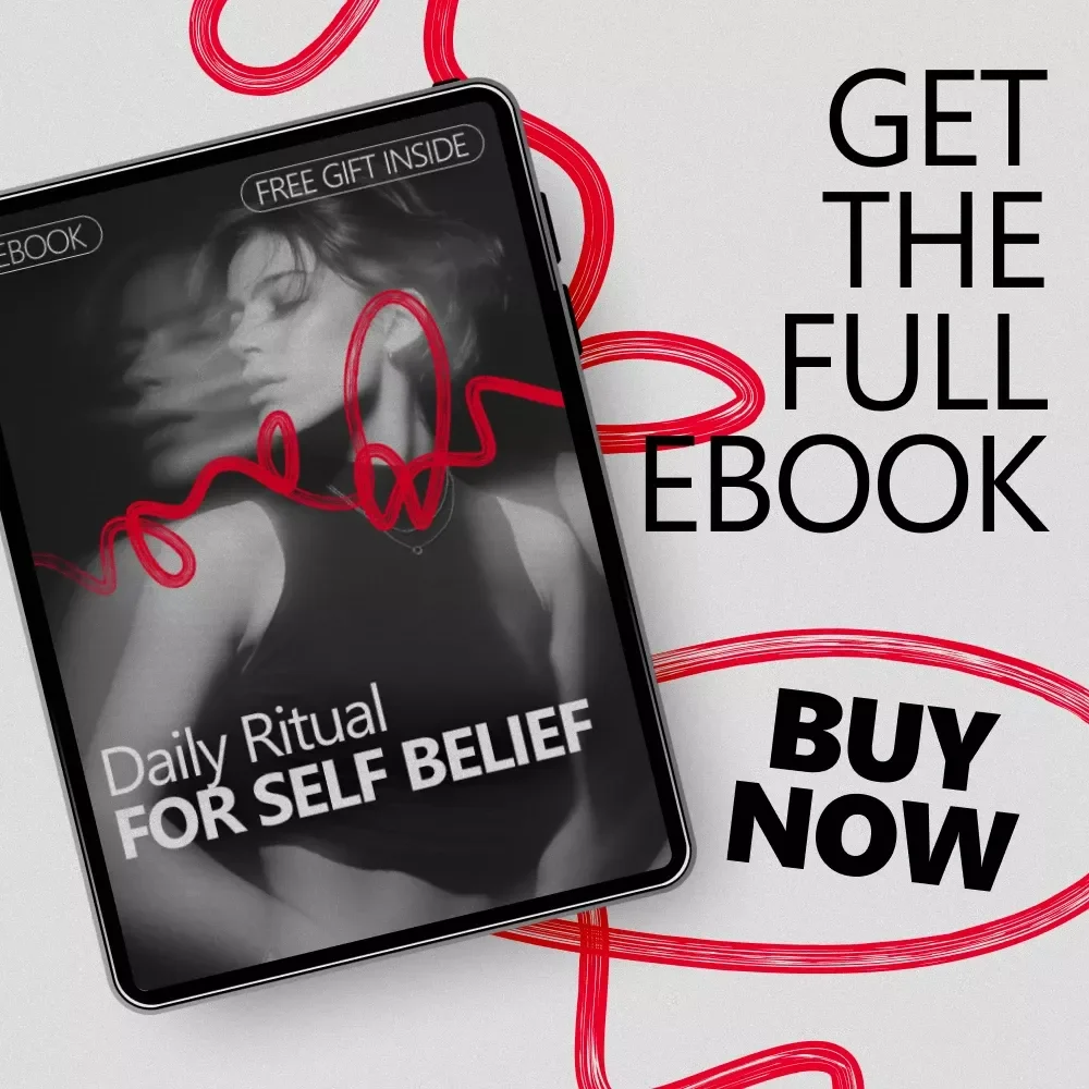 Daily Ritual for Self Belief | Confidence Building Ebook for Mindset, Self-Trust & Personal Growth