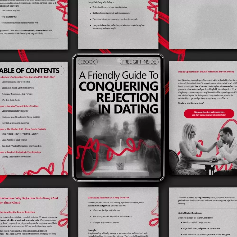 A Friendly Guide to Conquering Rejection in Dating – eBook for How to Get Over Fear of Rejection in Dating, Build Confidence, Communicate Better, and Enjoy Modern Dating
