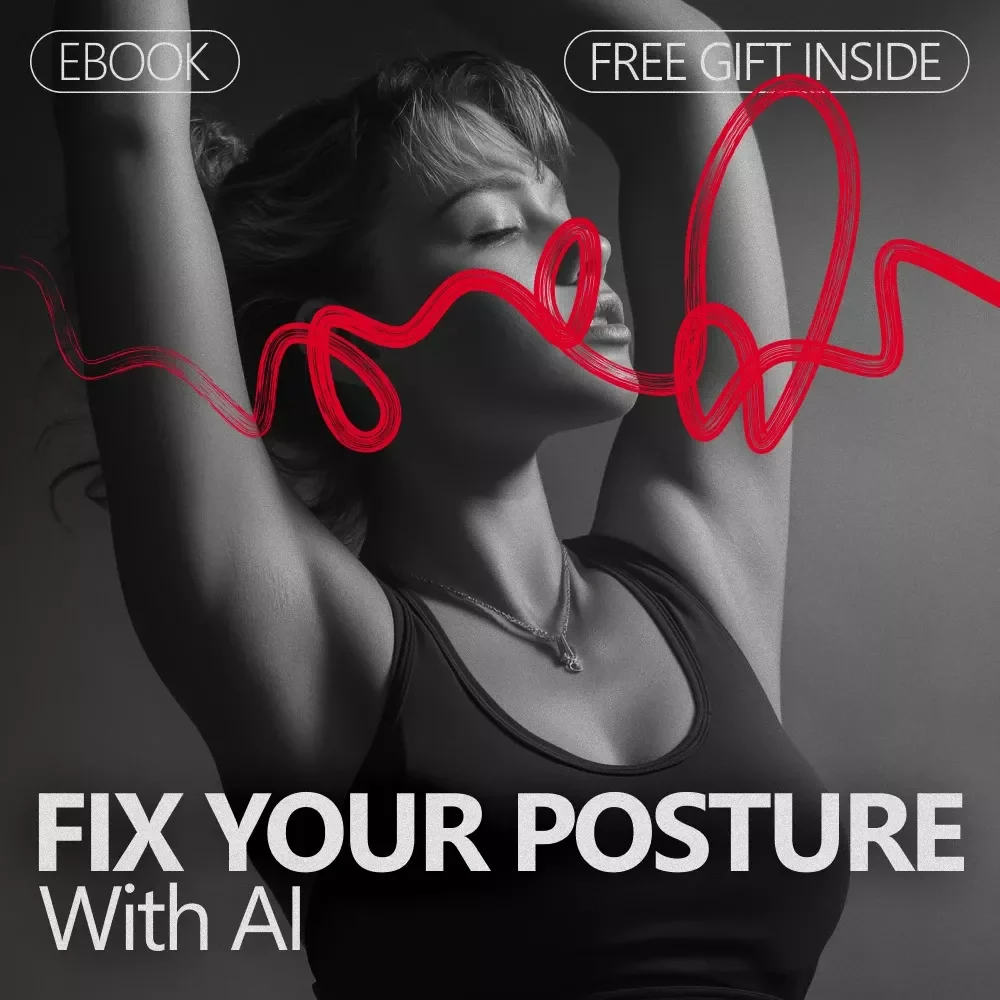 Fix Your Posture With AI – Smart Posture Guide eBook Using ai for analyzing your posture in photos, Photo-Based Alignment Checks, Desk & Standing Posture Improvement Download