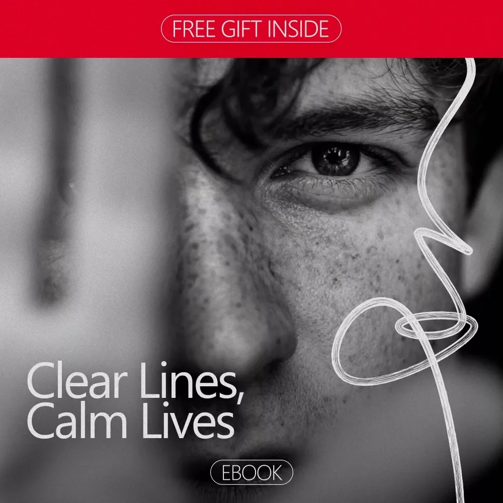 Clear Lines, Calm Lives: A Practical eBook Answering what are healthy boundaries for Emotional Balance & Everyday Peace