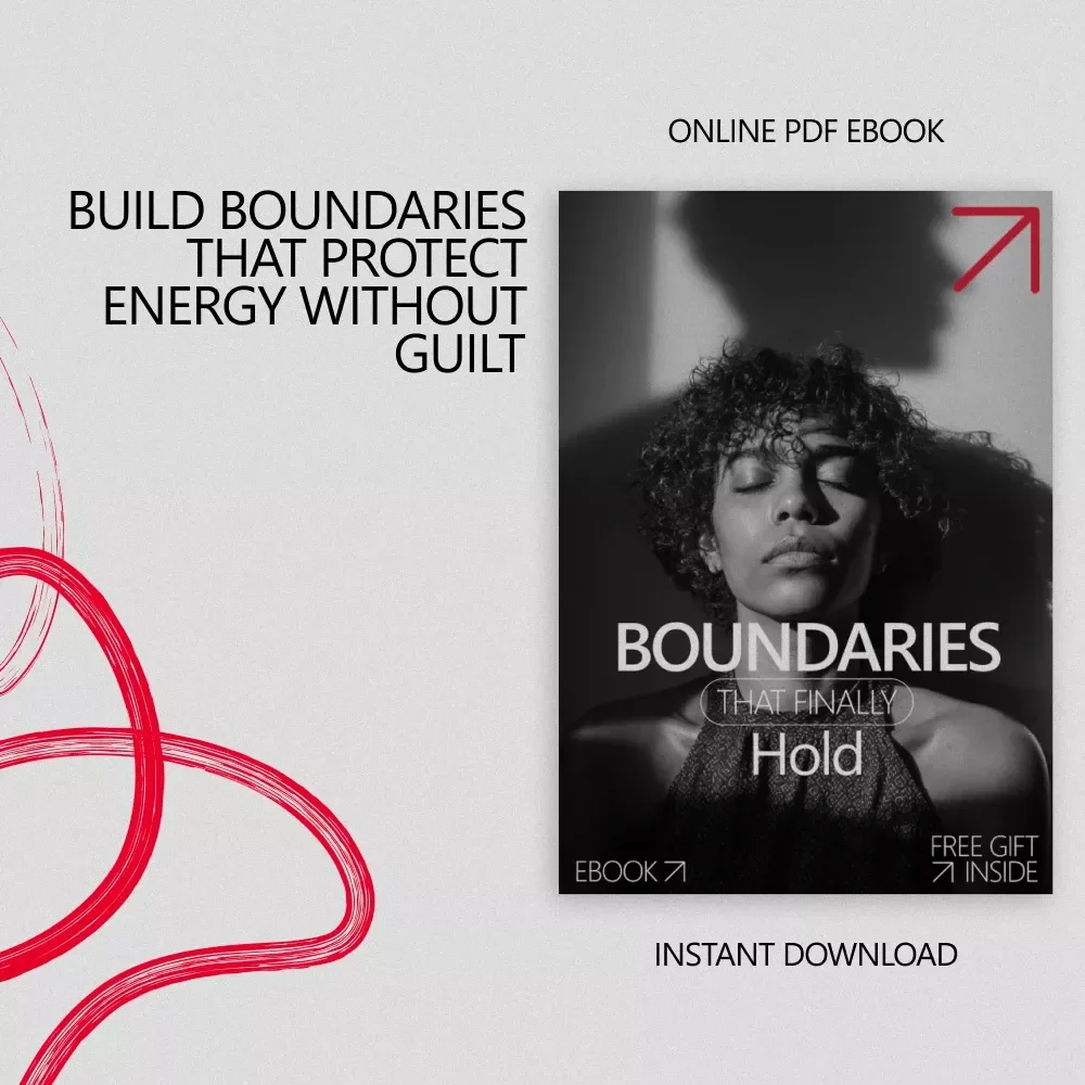 Boundaries That Finally Hold | eBook Guide to Boundaries for People Pleasers, Stop Overgiving, Say No Without Guilt