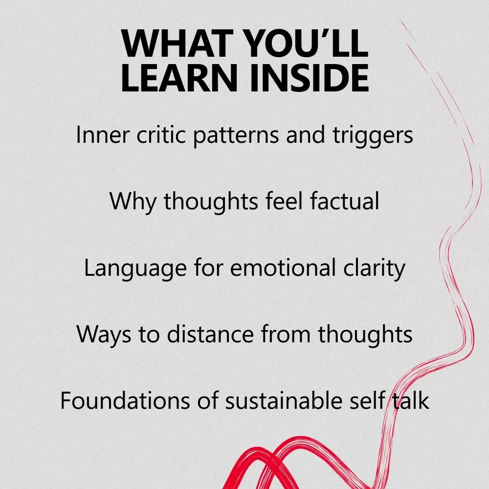 Quiet the Inner Critic With ChatGPT – A Practical eBook for Using ChatGPT to Challenge Your Negative Self Talk, Reframe Thoughts, and Build Healthier Inner Dialogue
