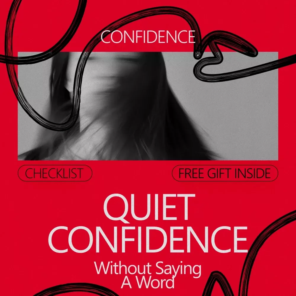 Quiet Confidence Without Saying a Word – Body Language Tricks for Appearing Confident Checklist, Personal Presence Guide, Nonverbal Communication Download