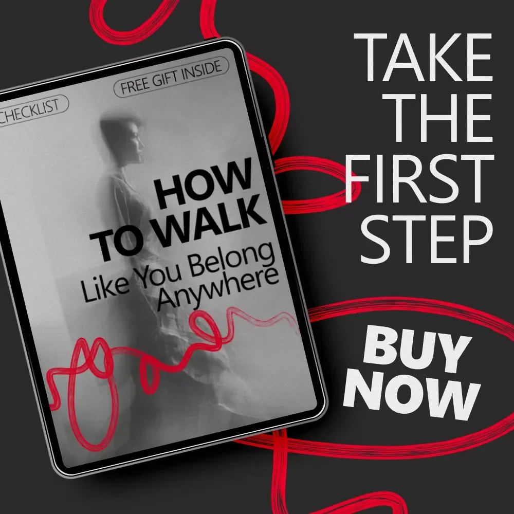 How to Walk Like You Belong Anywhere – Confidence Checklist for Everyday Life | Learn How to Walk With Confidence in Public, Work, School & Social Spaces