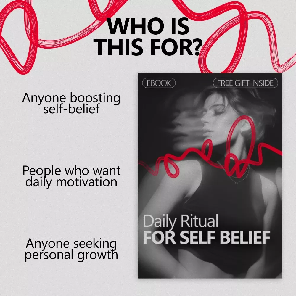 Daily Ritual for Self Belief | Confidence Building Ebook for Mindset, Self-Trust & Personal Growth