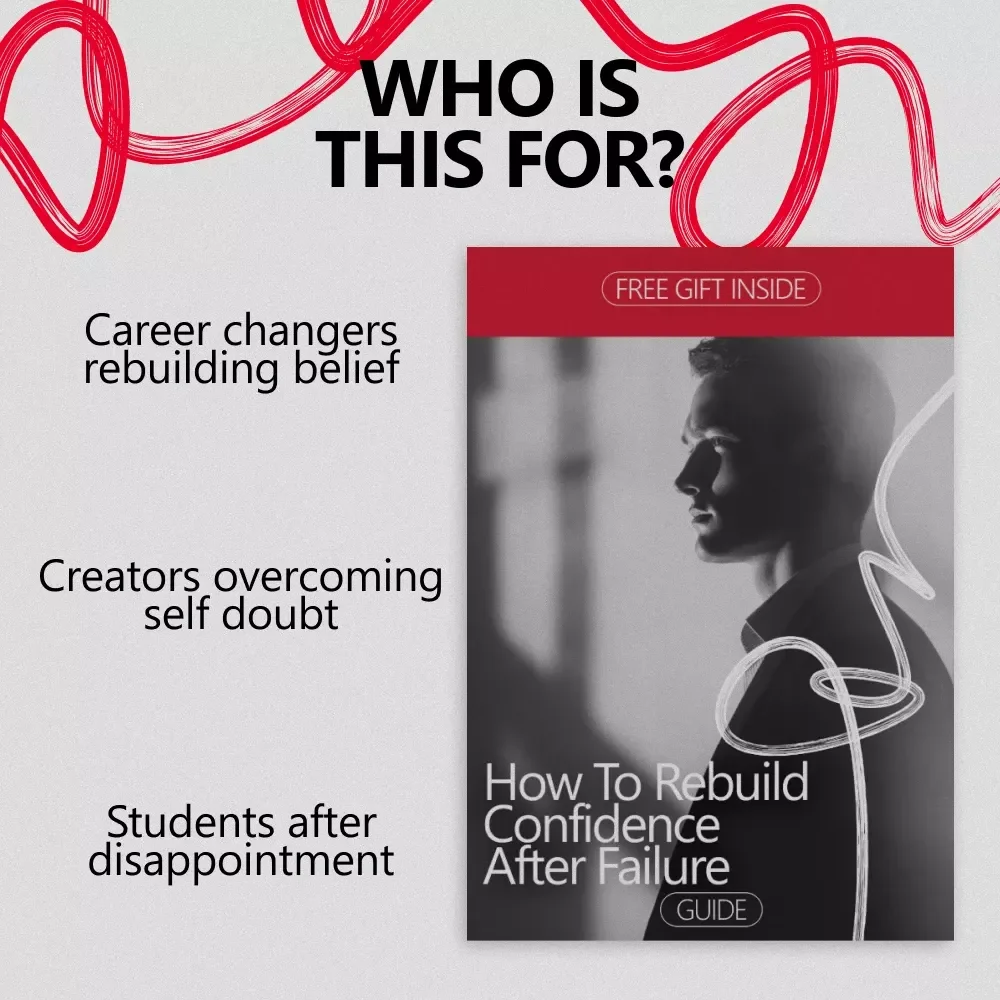 How to Rebuild Confidence After Failure | A Practical Guide on how to gain confidence after failure, Build Self-Trust & Move Forward