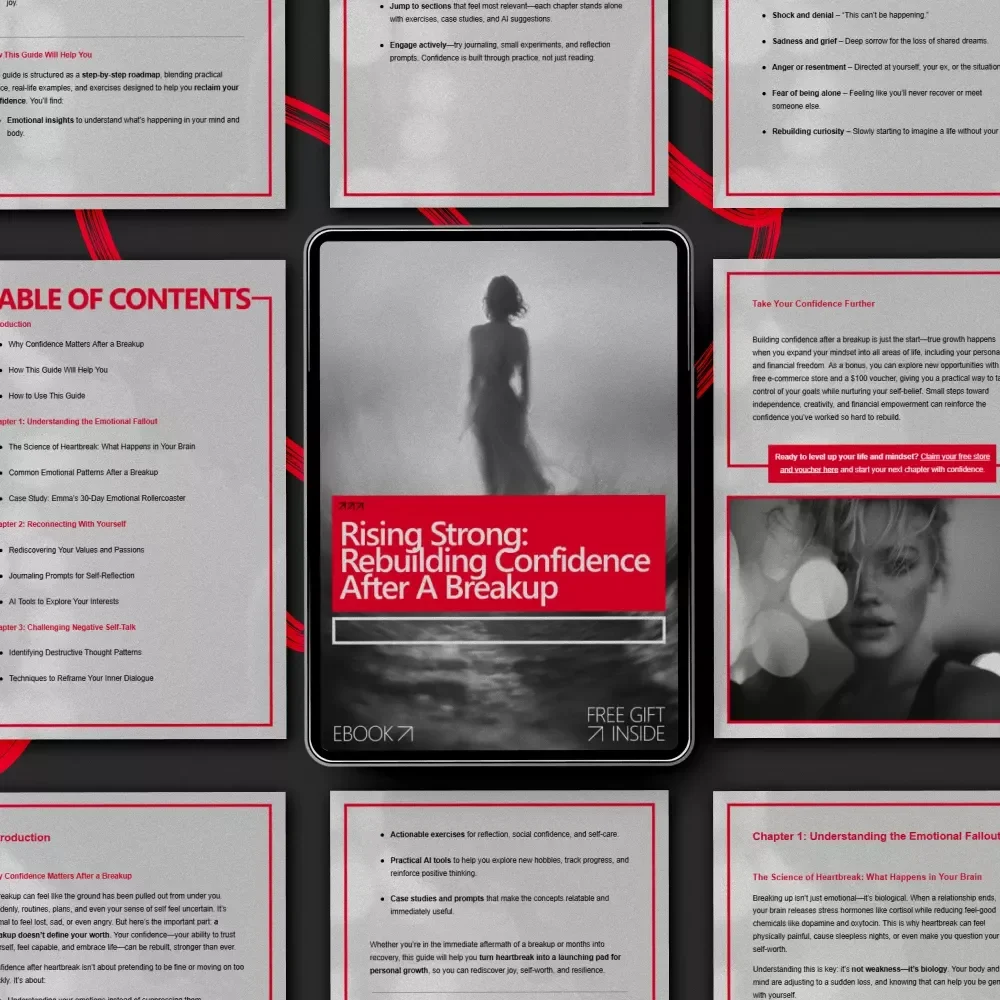Rising Strong: Rebuilding Confidence After a Breakup – Empowering Ebook Guide on How to Build Confidence After a Breakup, Heal Emotionally, and Rediscover Yourself