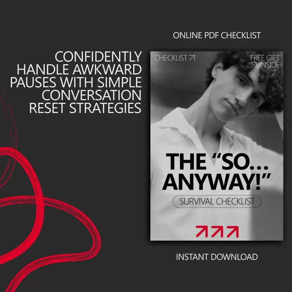 The “So… Anyway!” Survival Checklist – A Quick, Confident Guide on How to Recover from an Awkward Silence in Any Conversation