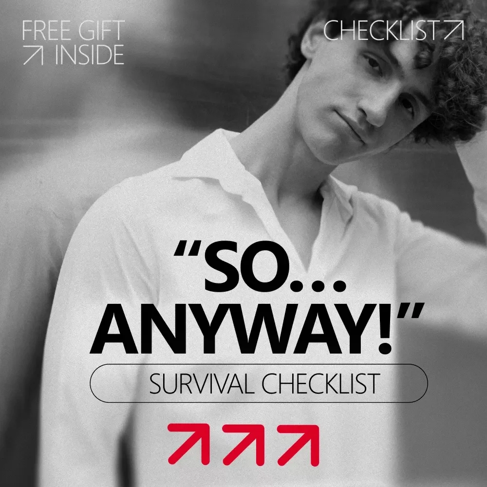 The “So… Anyway!” Survival Checklist – A Quick, Confident Guide on How to Recover from an Awkward Silence in Any Conversation