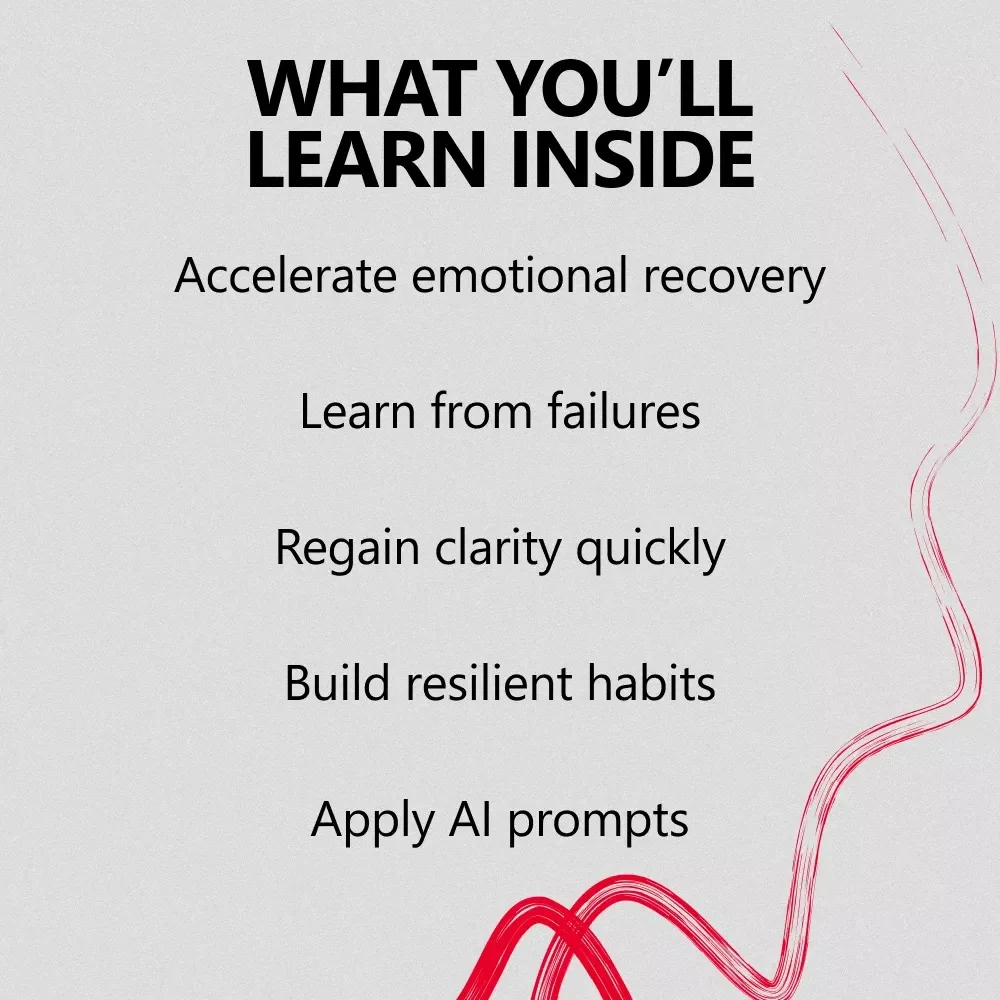 Bounce Back Faster, Stronger, Smarter Guide – How to Bounce Back from Setbacks Faster eBook, Digital Download for Personal Growth & Resilience