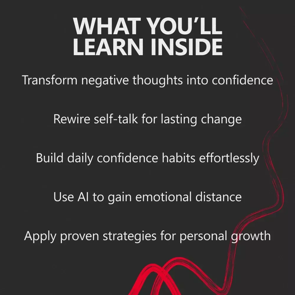 Rewrite Your Confidence Self-Talk With AI - eBook to Boost Confidence Using AI-Powered Techniques