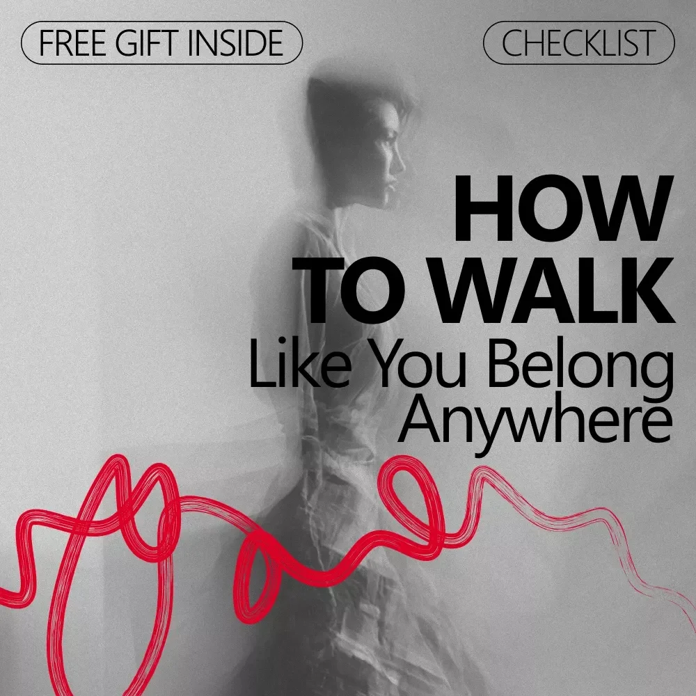 How to Walk Like You Belong Anywhere – Confidence Checklist for Everyday Life | Learn How to Walk With Confidence in Public, Work, School & Social Spaces