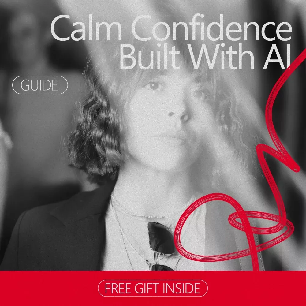 Calm Confidence, Built With AI - Transform Your Daily Confidence Routine with AI-Powered Prompts