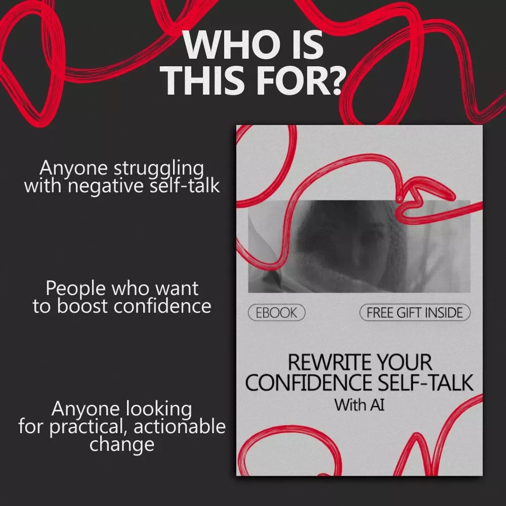 Rewrite Your Confidence Self-Talk With AI - eBook to Boost Confidence Using AI-Powered Techniques