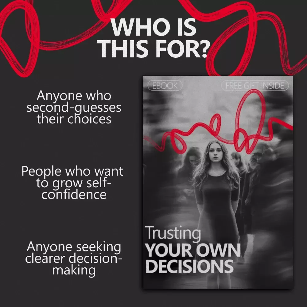Trusting Your Own Decisions Ebook | How to Trust Your Own Decisions with Confidence, Clarity & Self-Belief