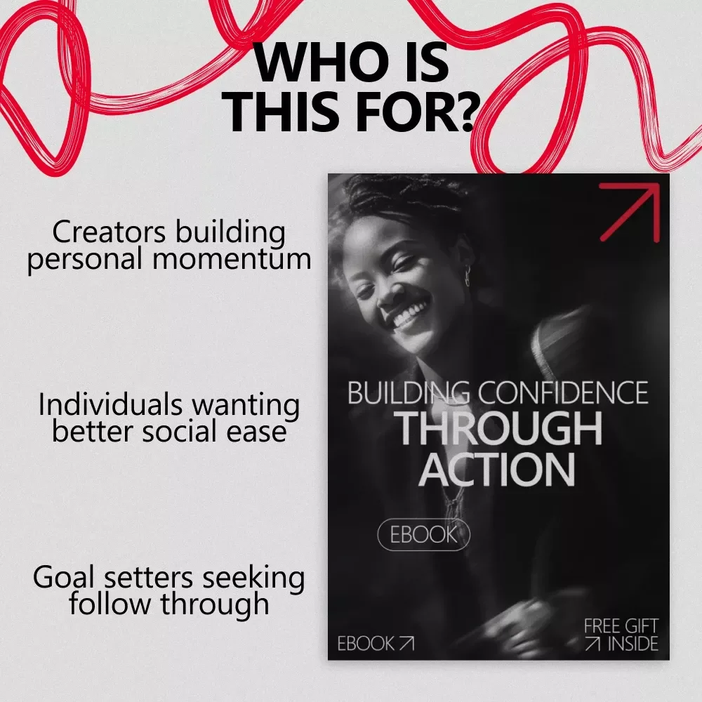 Building Confidence Through Action | Practical Ebook Guide to Confidence from Behavior Not Feelings | Mindset, Habits & Real-World Confidence Skills