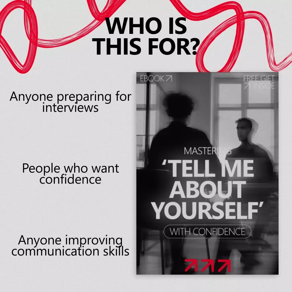 Mastering “Tell Me About Yourself” With Confidence | Interview Success eBook Guide on how to answer tell me about yourself confidently