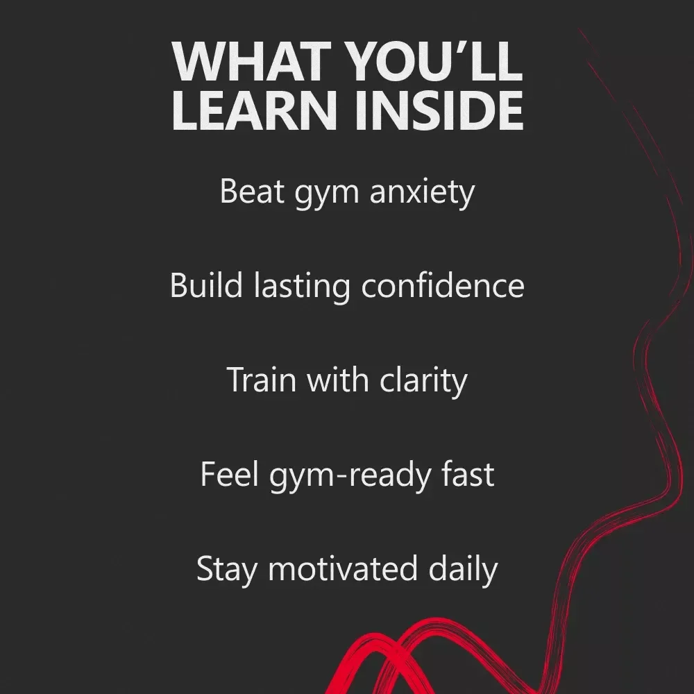 Gym Glow-Up: Confidence Hacks for Beginners | How to Be Confident at the Gym as a Beginner | Digital Guide for First-Time Gym-Goers