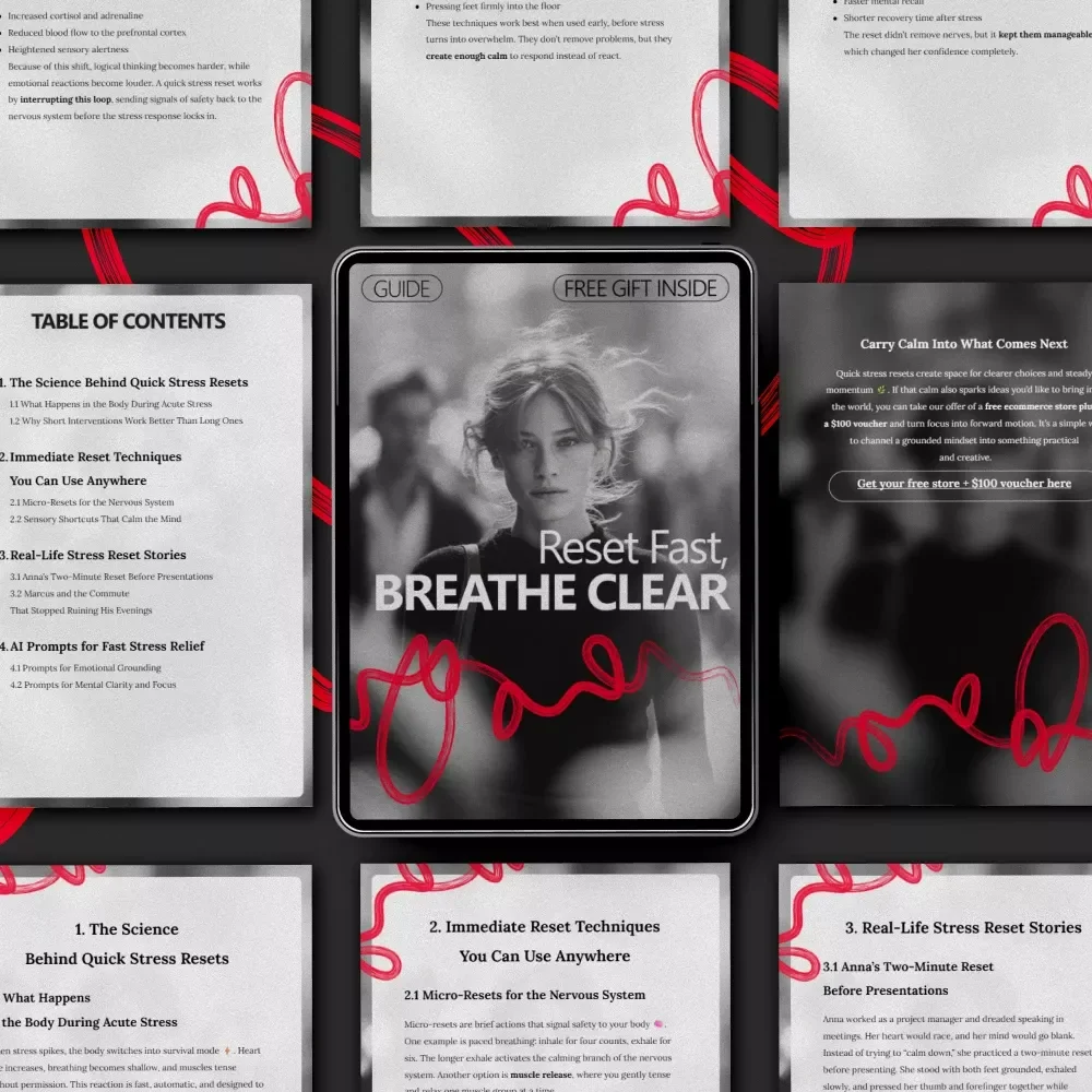 Reset Fast, Breathe Clear – A Practical Guide to Quick Stress Reset Methods for Instant Calm, Focus & Emotional Balance